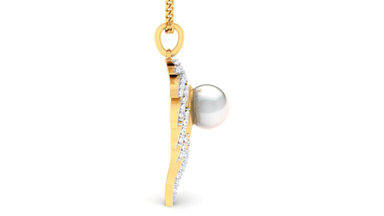 PEARL WING ELEGANT PENDANT SET