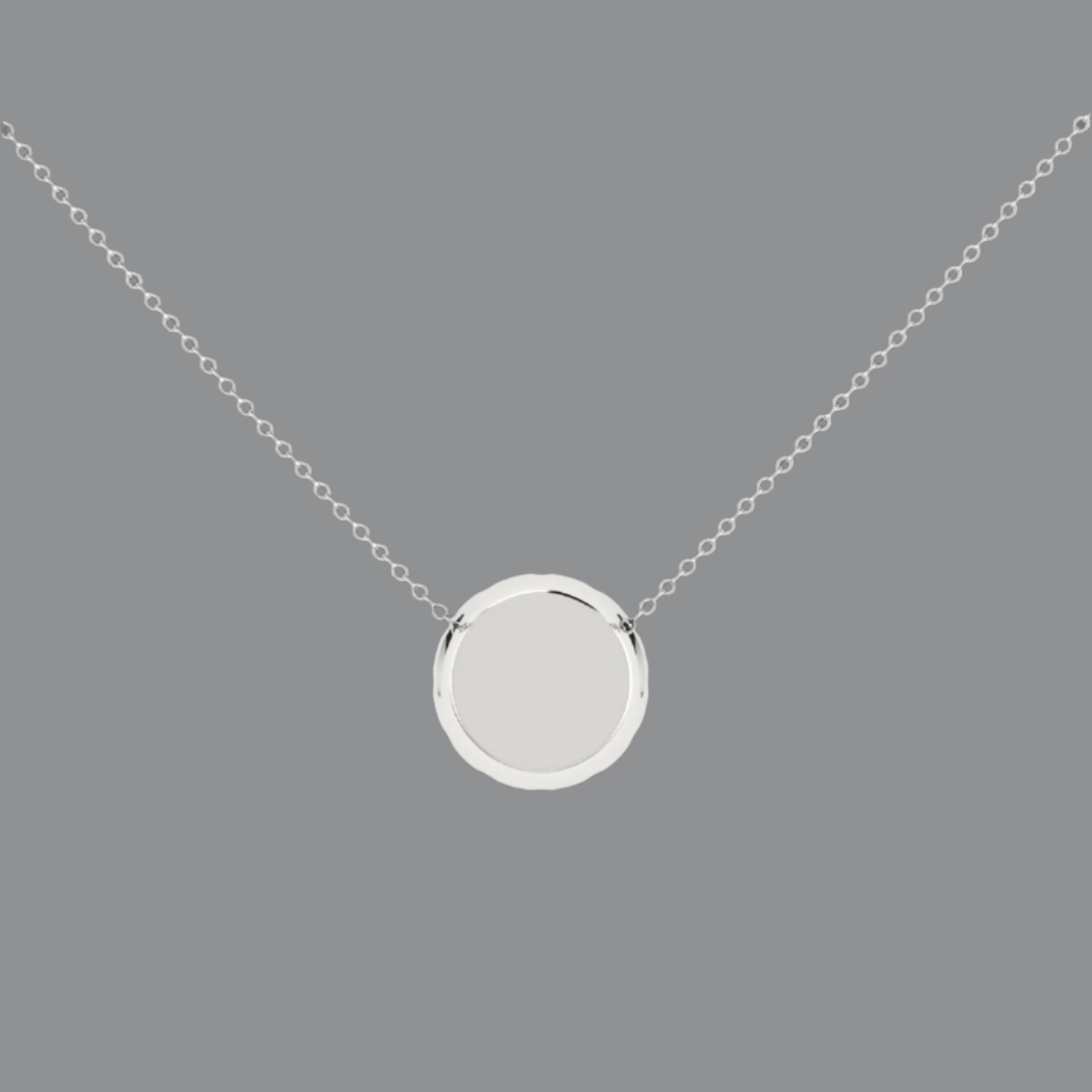 0.25 CT HOLA DESIGN SOLITAIRE DIAMOND PENDANT