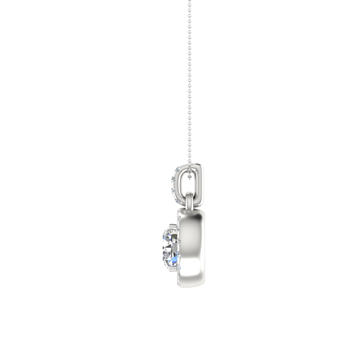 HOLA DESIGN ELEGANT LOOK SOLITAIRE PENDANT