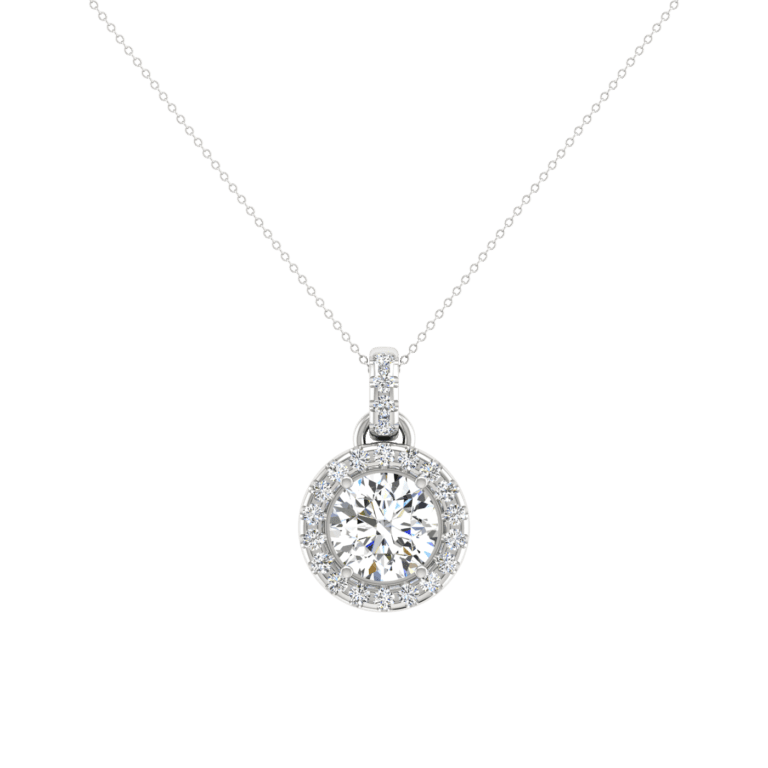HOLA DESIGN ELEGANT LOOK SOLITAIRE PENDANT