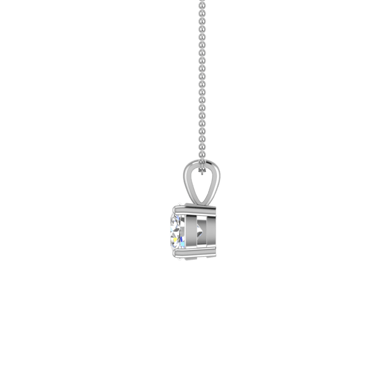 THE CLASSIC LOOK PENDANT WITH SOLITAIRE DIAMOND
