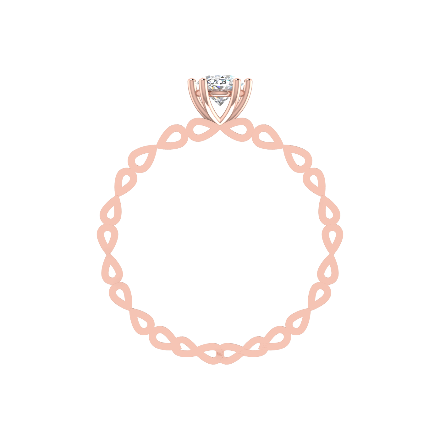 INTERCONNECTED CUT RING