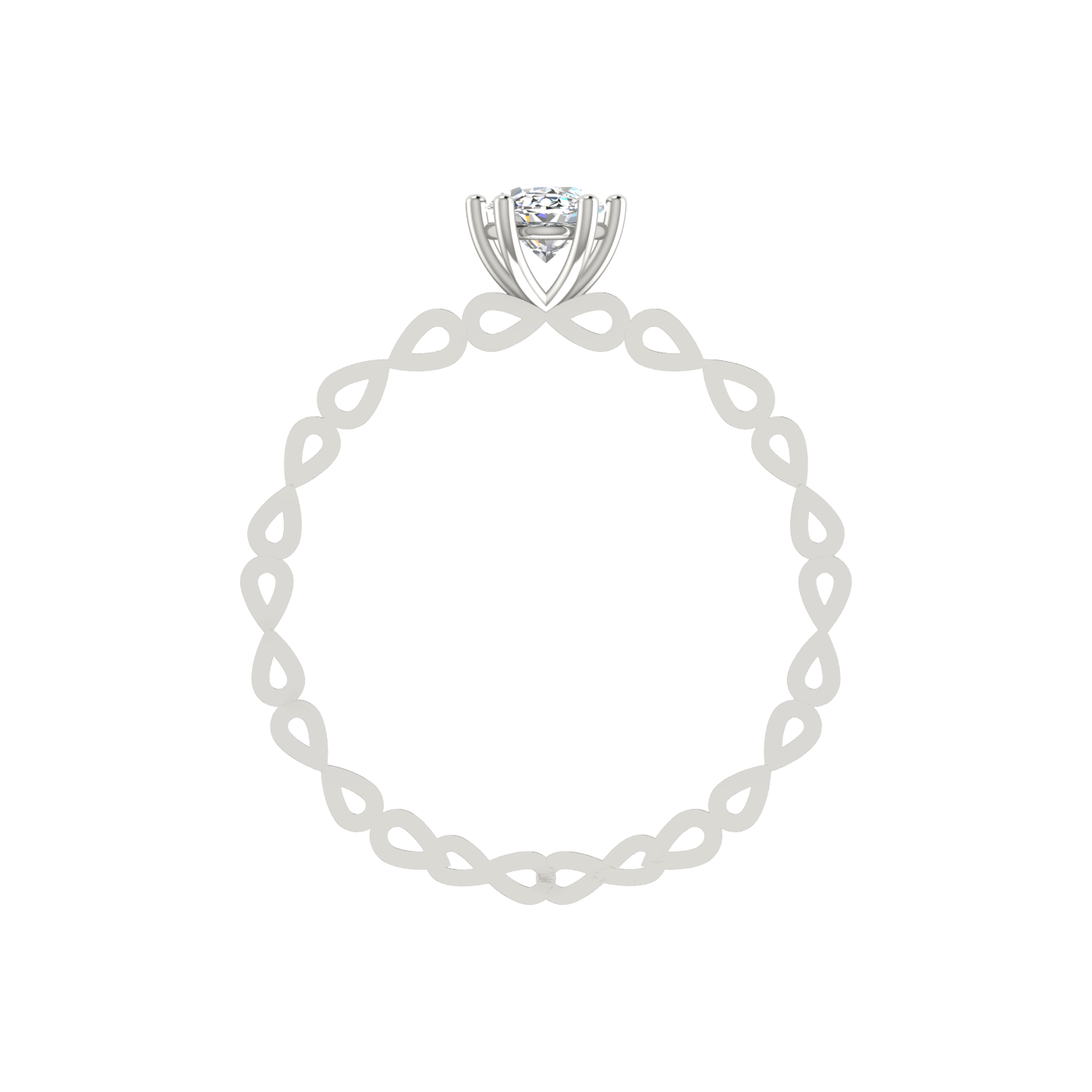 INTERCONNECTED CUT RING