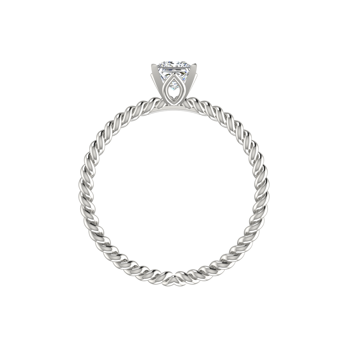 DUO TWISTED RING