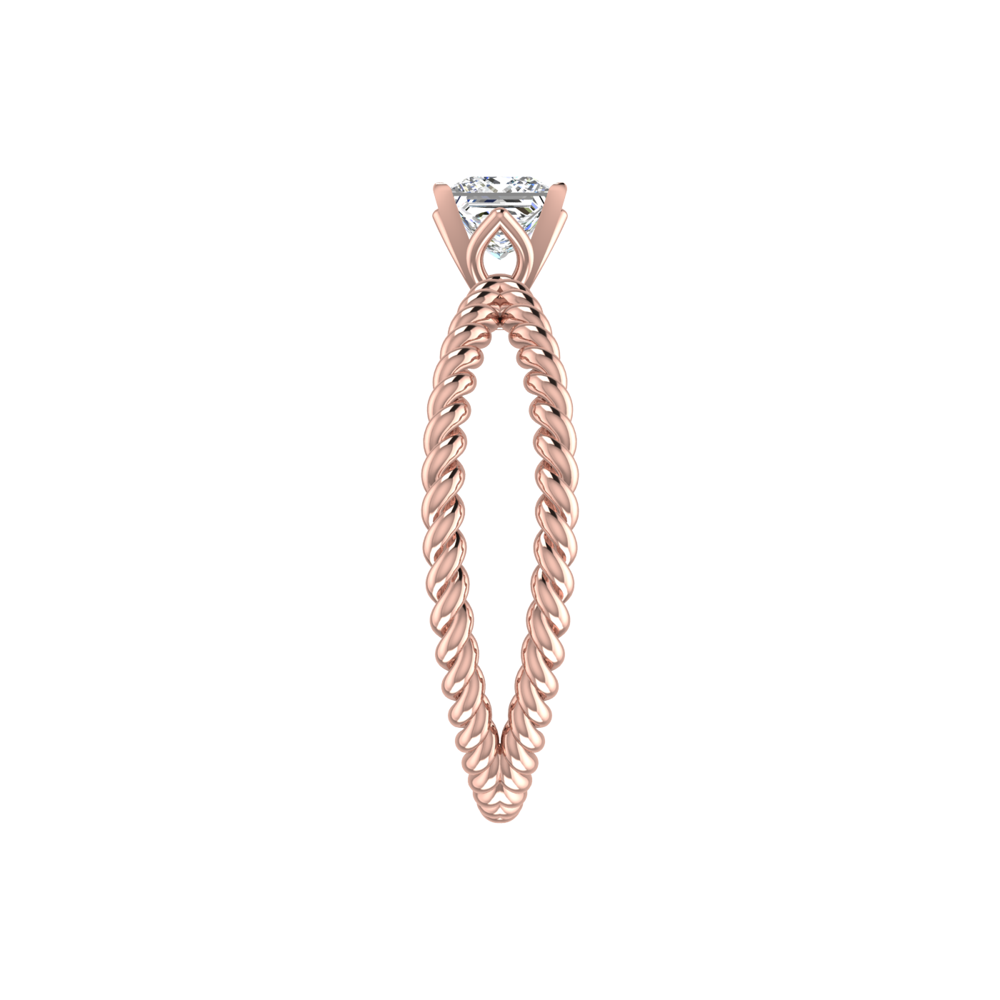 DUO TWISTED RING