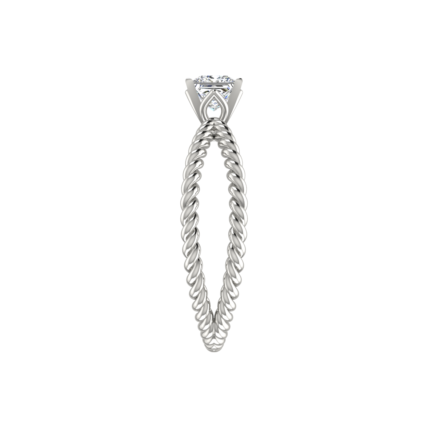 DUO TWISTED RING