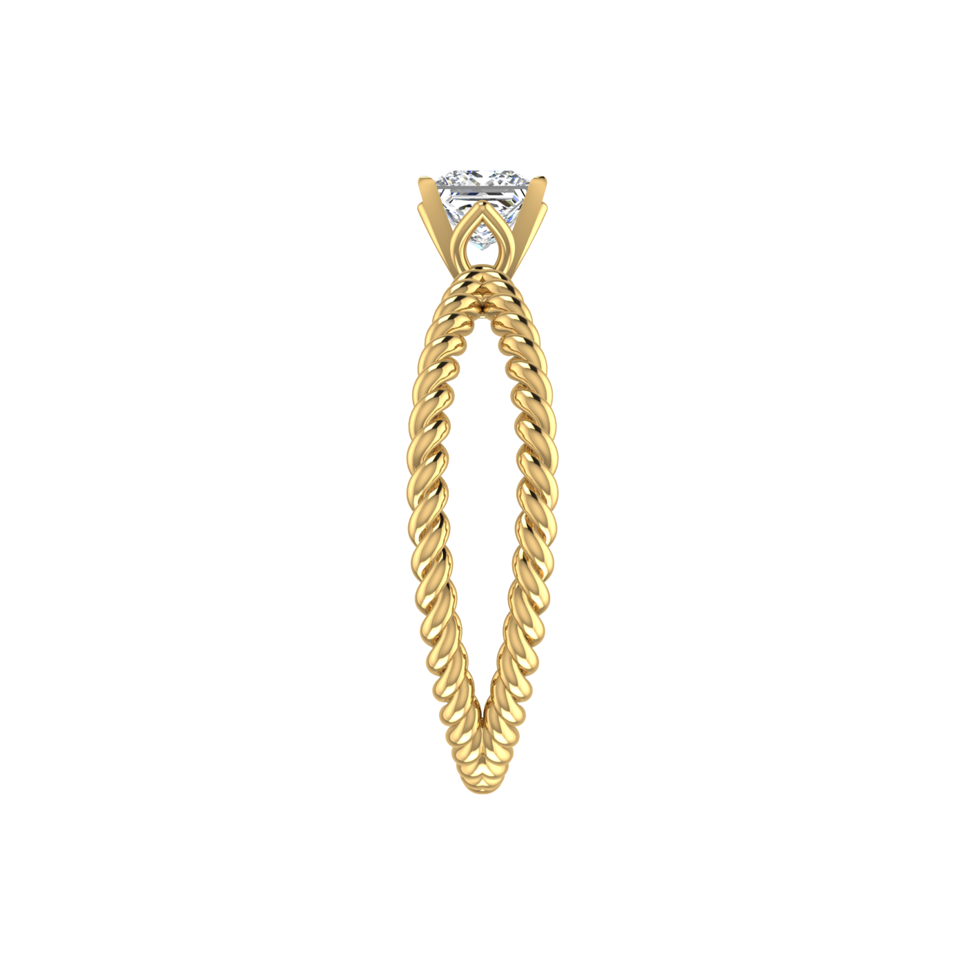 DUO TWISTED RING