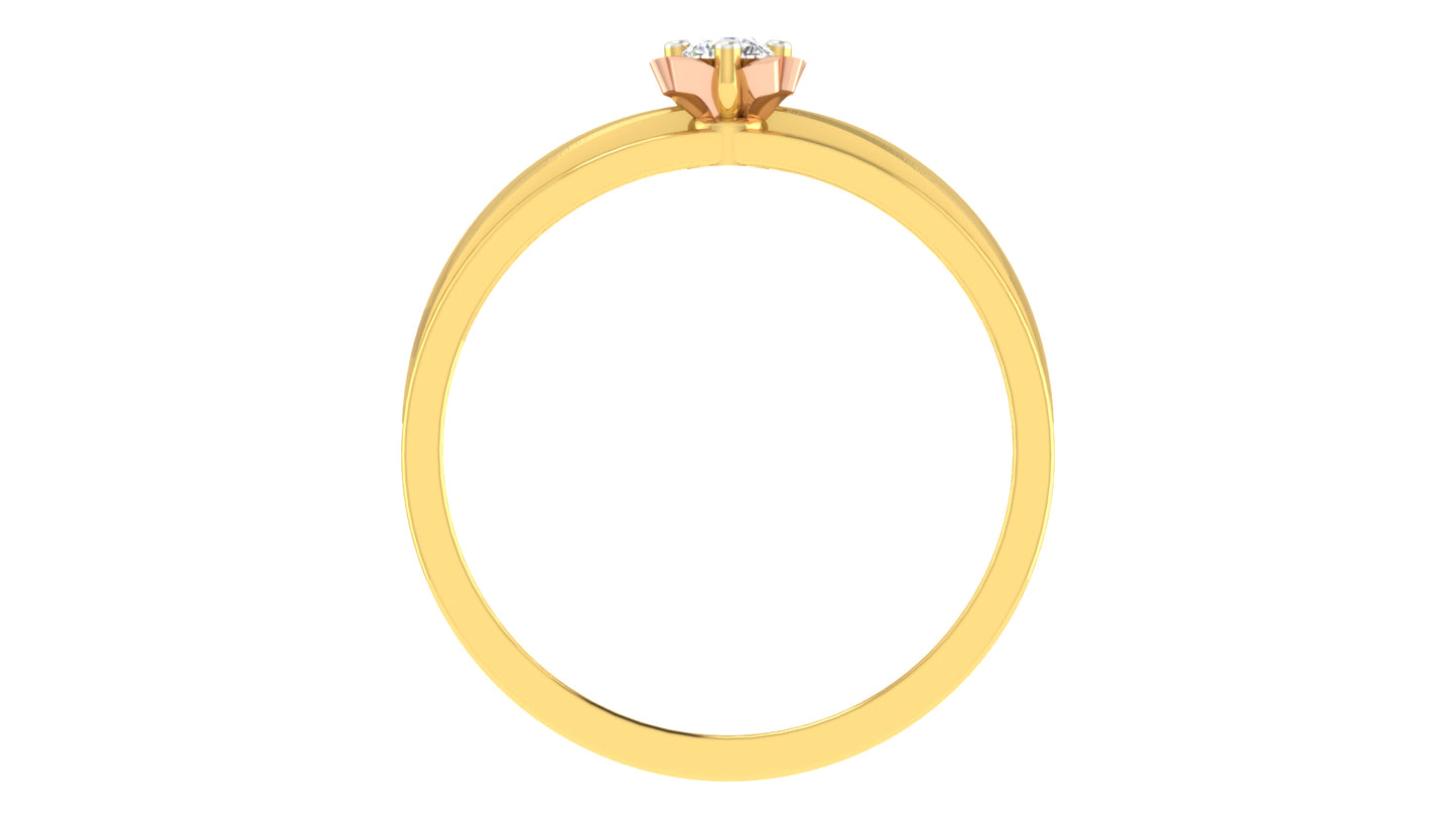 SHIMMERING SINGLE RING