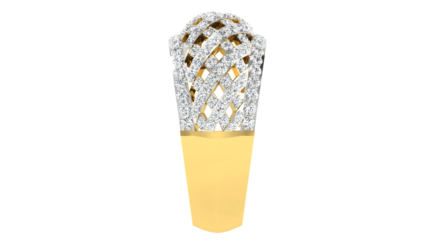 MESH DIAMOND RING