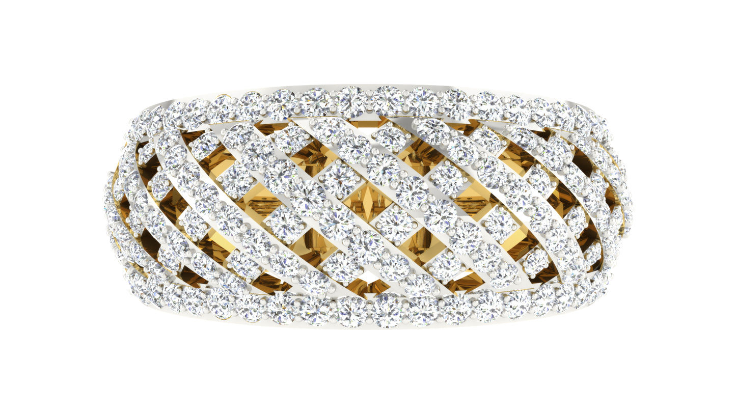 MESH DIAMOND RING
