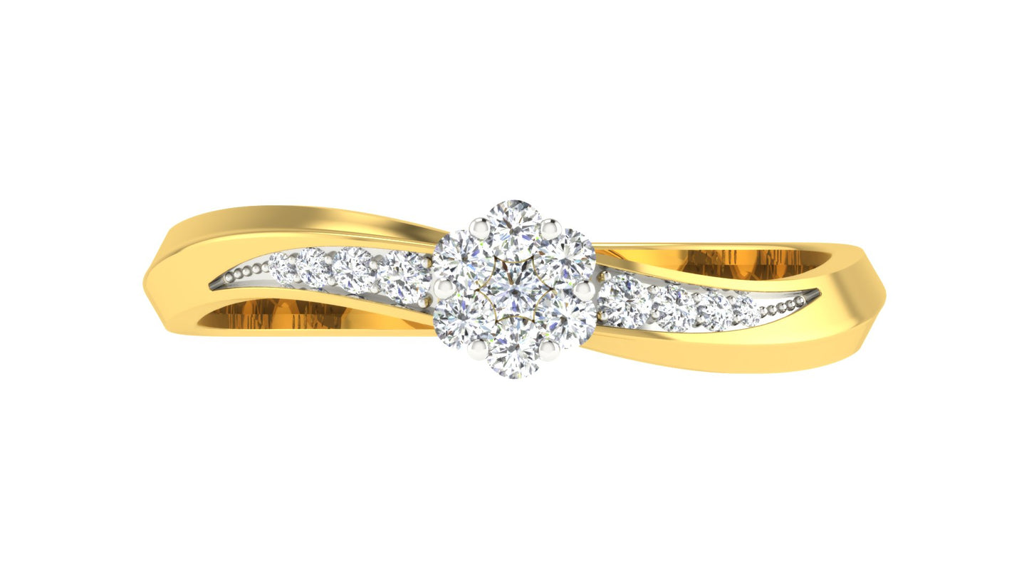 ERIN CLUSTER DIAMOND RING
