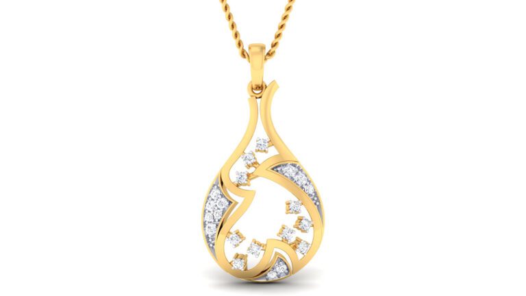 DESIGNER WATER DROP SHAPE PENDANT SET