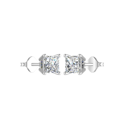 4 PRONG BASKET SETTING SOLITAIRE 0.25 CARAT EARRING