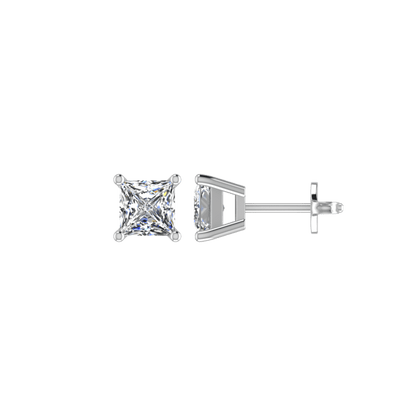 4 PRONG BASKET SETTING SOLITAIRE 0.25 CARAT EARRING