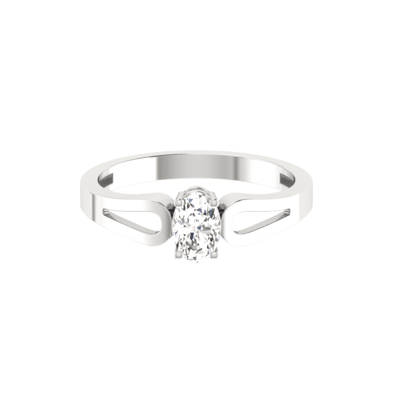 1 CARAT 4 PRONG OVAL SHAPE CLASSIC ENGAGEMENT RING