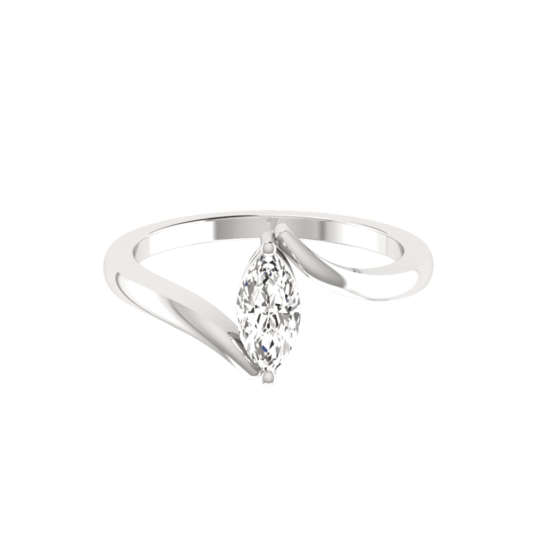 1 CARAT MARQUISE 2 PRONG SETTING CLASSIC DESIGN RING