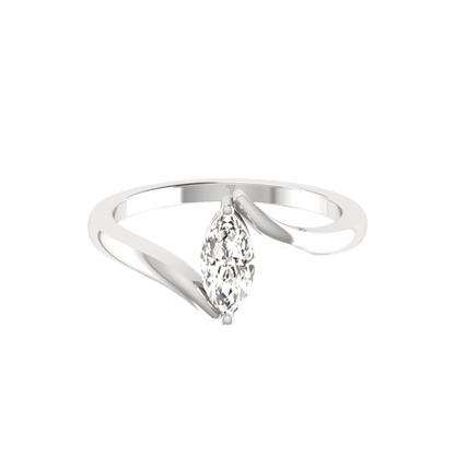 1 CARAT MARQUISE 2 PRONG SETTING CLASSIC DESIGN RING