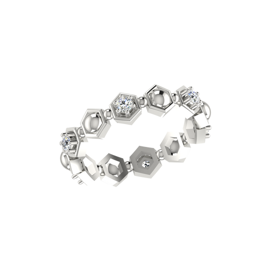 SIMIN HEXAGON RING