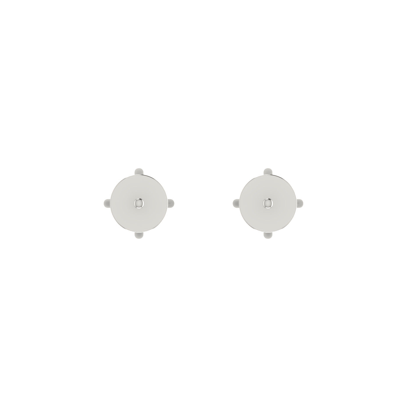 4 PRONG SETTING DIAMOND EARRING