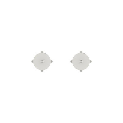 4 PRONG SETTING DIAMOND EARRING