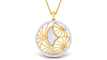 PENDANT SET WITH ELEGANT DIAMOND DESIGN