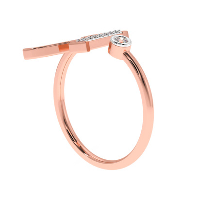 Initial Alphabet A Letter Ring